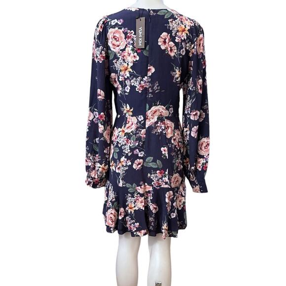Yumi Kim Women's Floral Dress Balloon Sleeves  Size 10 - Picture 4 of 11